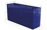 30% OFF Aluminum Rectangular Planter – 60" x 18" x 42"