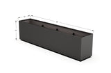 30% OFF Aluminum Rectangular Planter – 84" x 18" x 24"