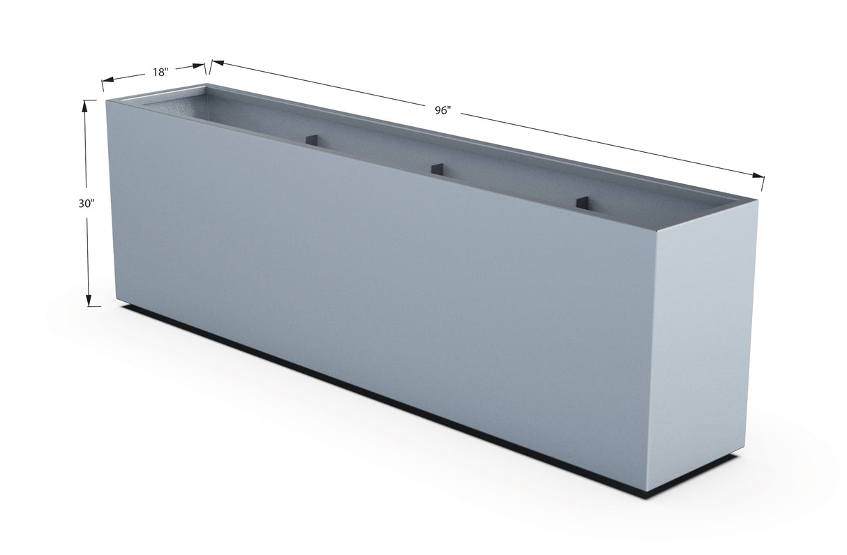 30% OFF Aluminum Rectangular Planter – 59.5" x 24" x 30"