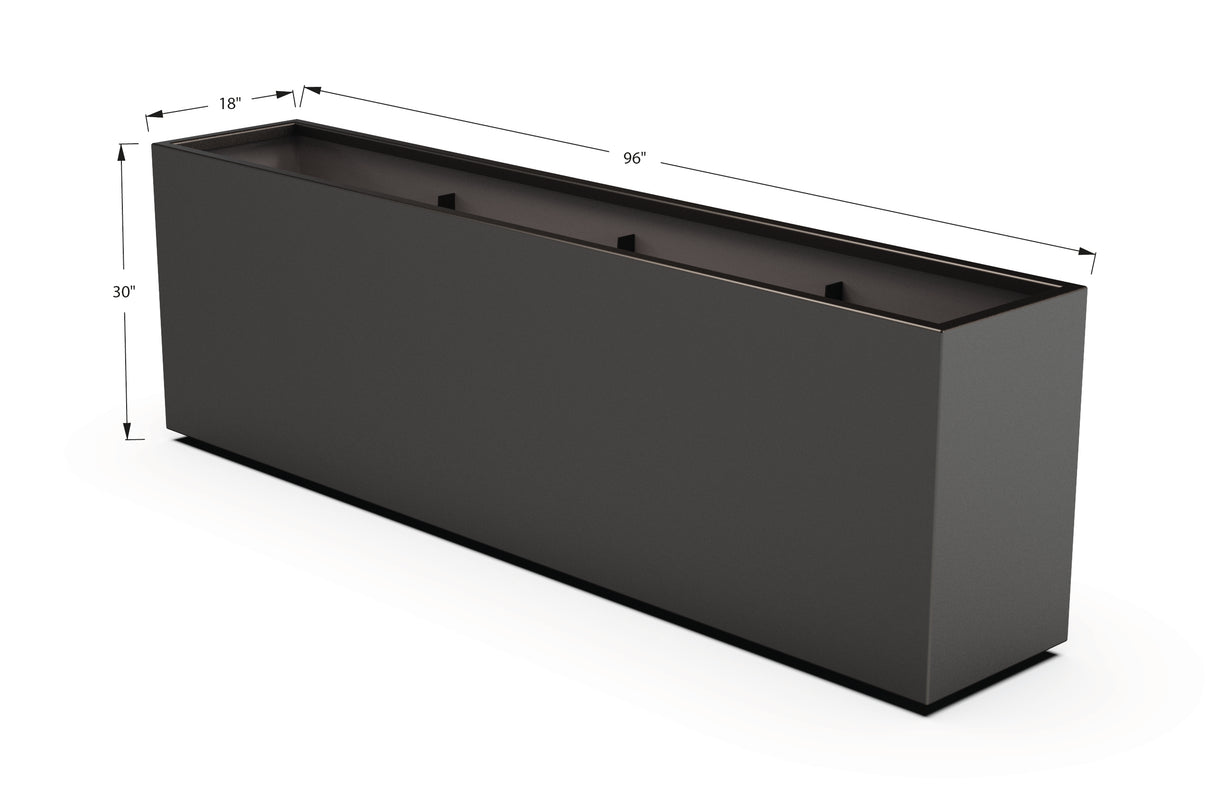 30% OFF Aluminum Rectangular Planter – 59.5" x 24" x 30"