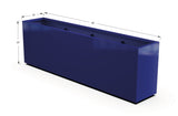 Aluminum Rectangular Planter – 30" Height - Plantercraft
