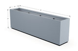 30% OFF Aluminum Rectangular Planter – 59.5" x 24" x 30"