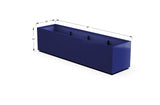 30% OFF Aluminum Rectangular Planter – 84" x 18" x 24"
