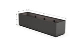 30% OFF Aluminum Rectangular Planter – 84" x 18" x 24"
