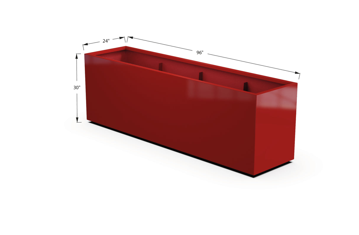 30% OFF Aluminum Rectangular Planter – 59.5" x 24" x 30"