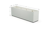 30% OFF Aluminum Rectangular Planter – 59.5" x 24" x 30"