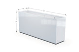 30% OFF Aluminum Rectangular Planter – 60" x 18" x 42"