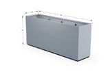 30% OFF Aluminum Rectangular Planter – 60" x 18" x 42"