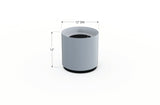 Aluminum Round Planter - Plantercraft