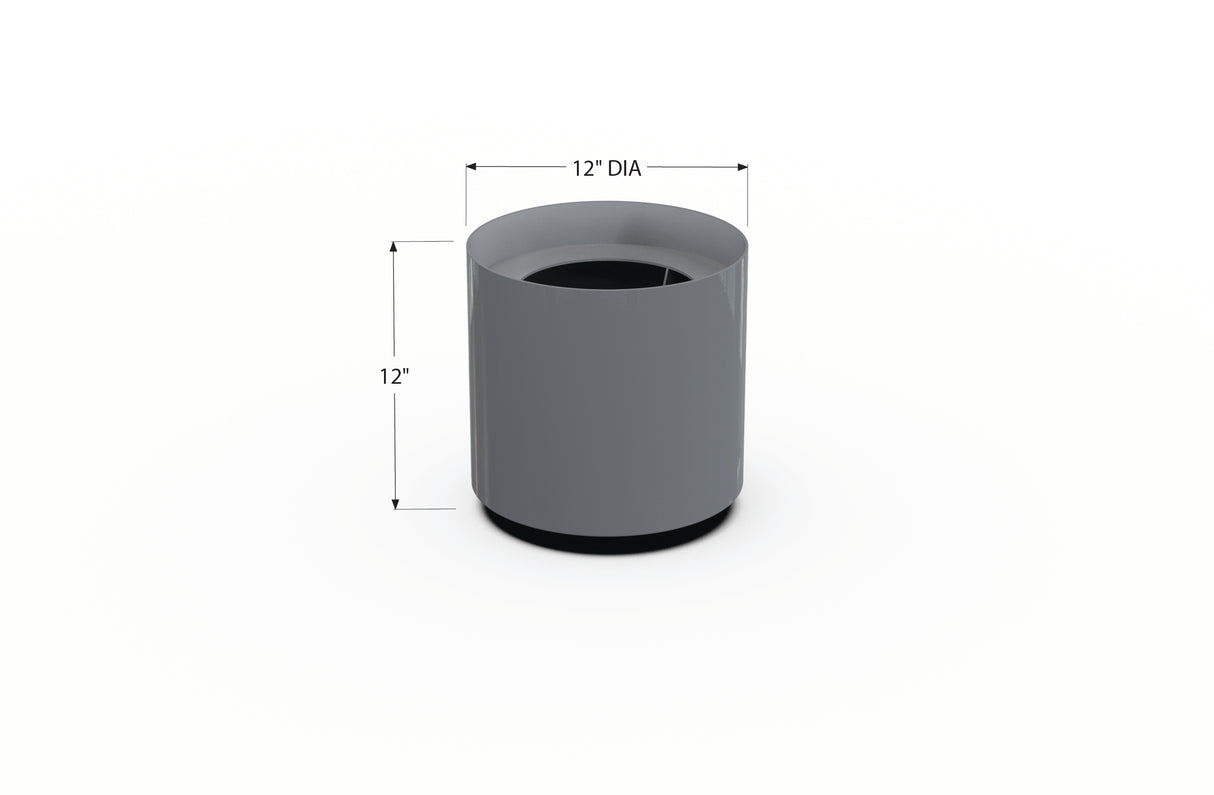 Aluminum Round Planter – 12" to 20" DIA