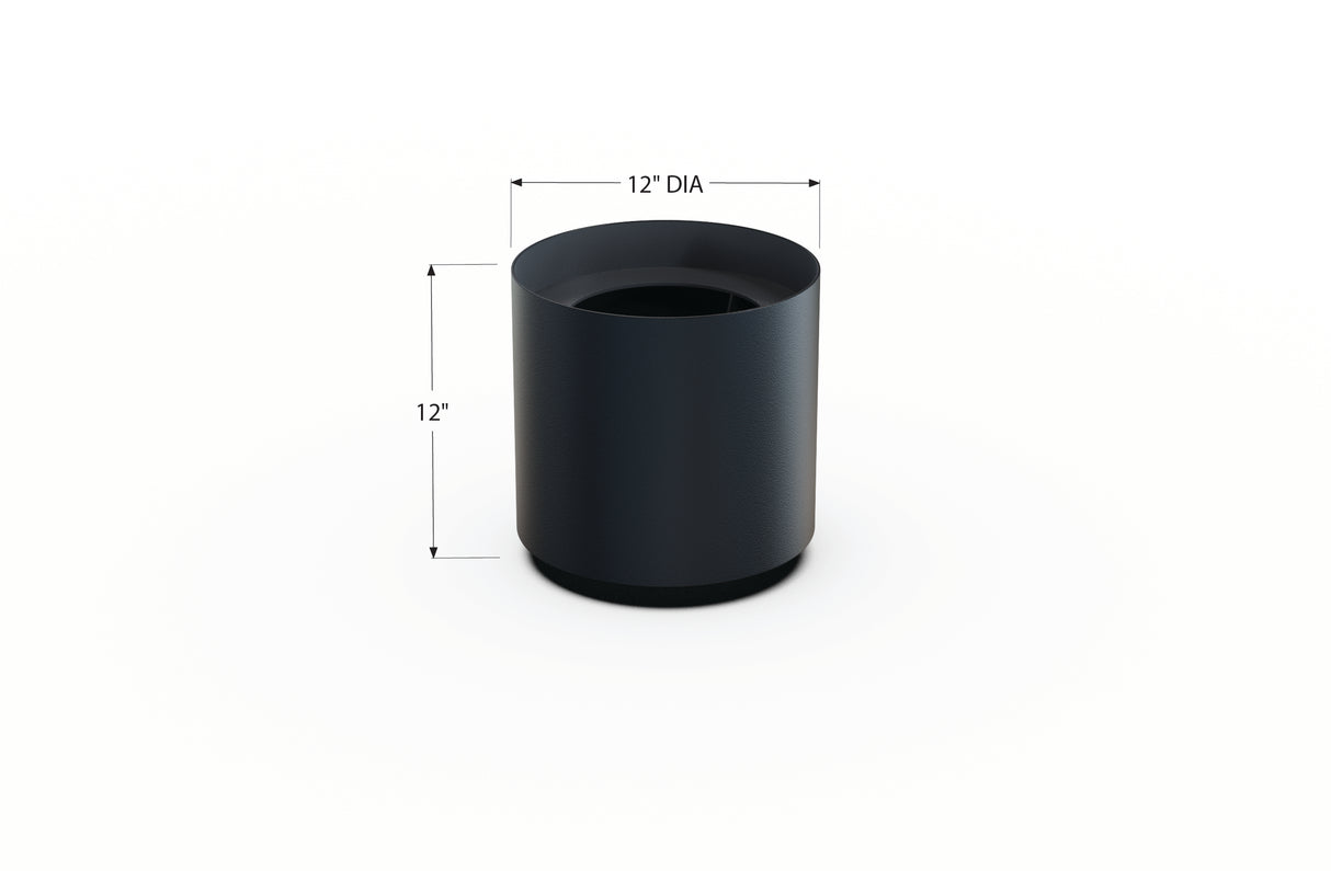 Aluminum Round Planter – 12" to 20" DIA