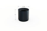 Aluminum Round Planter – 12" to 20" DIA