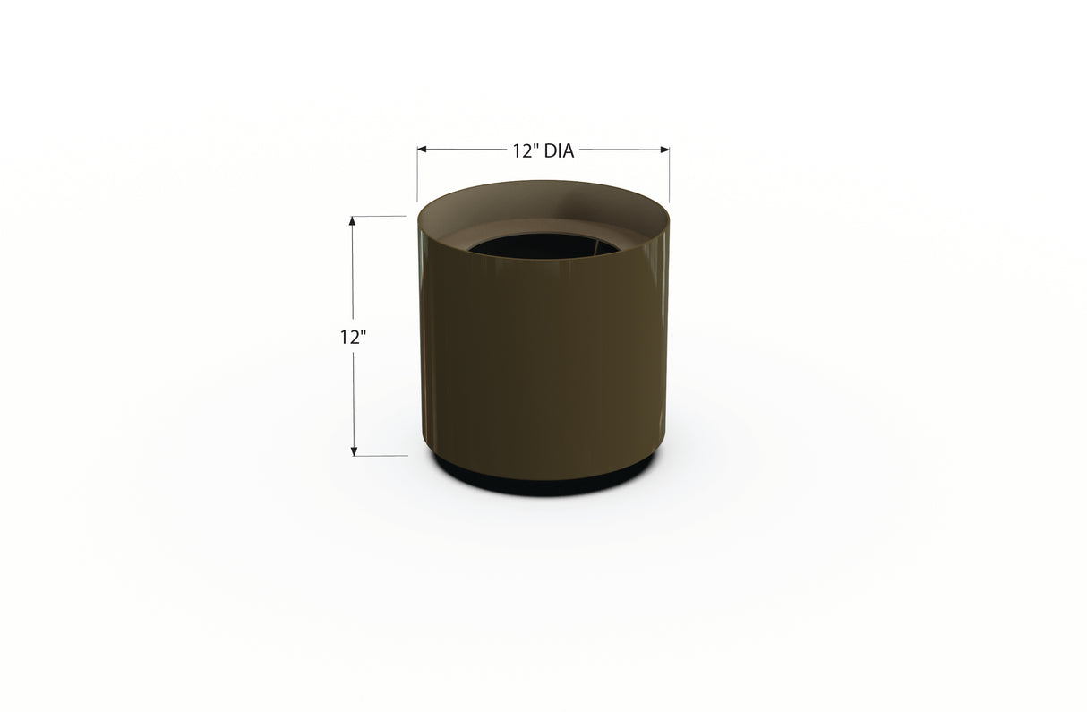 Aluminum Round Planter – 12" to 20" DIA