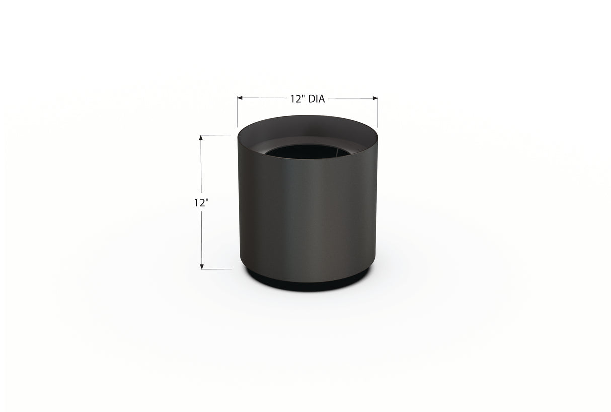 Aluminum Round Planter – 12" to 20" DIA