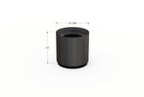 Aluminum Round Planter – 12" to 20" DIA