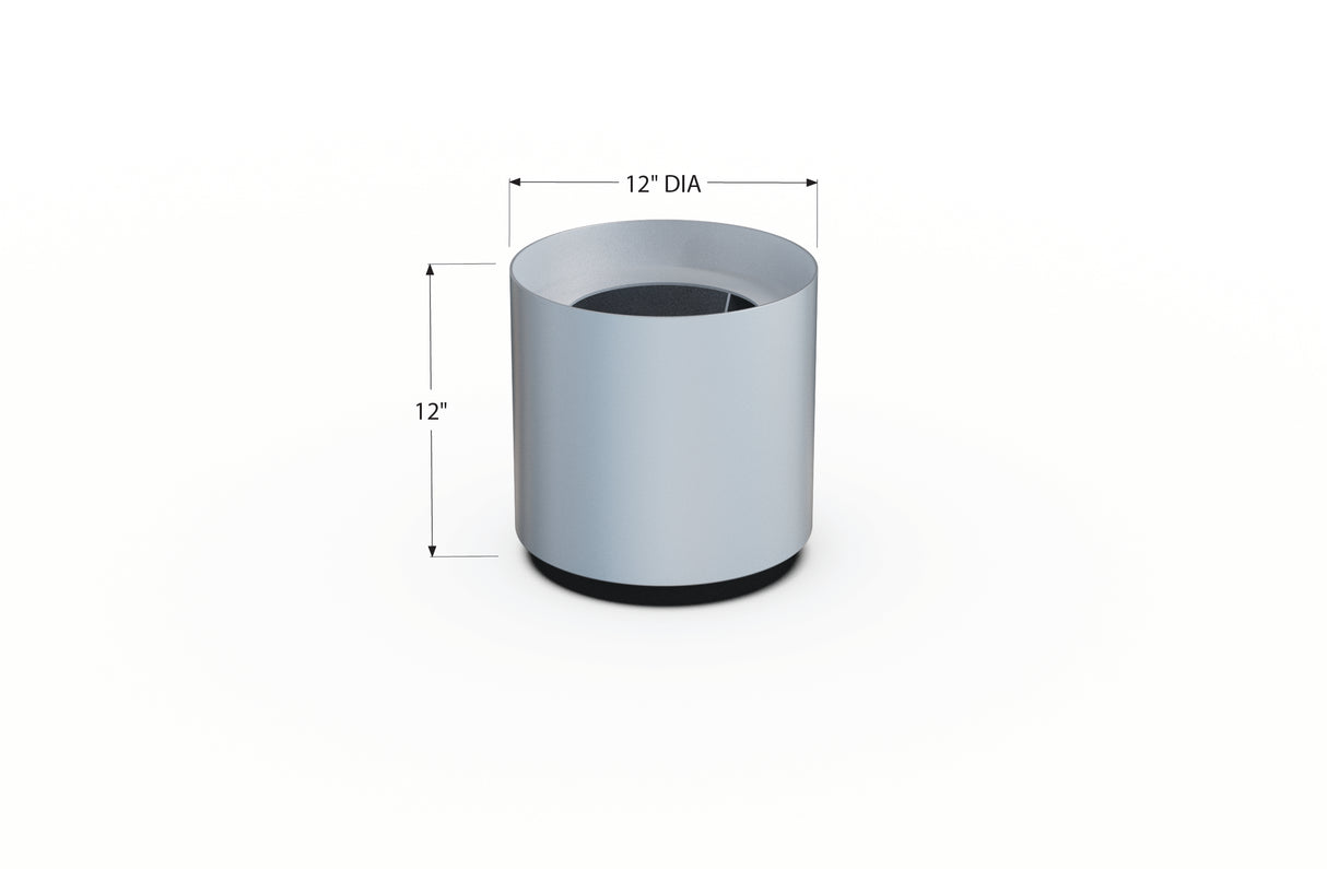 Aluminum Round Planter – 12" to 20" DIA