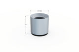Aluminum Round Planter – 12" to 20" DIA