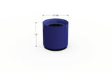 Aluminum Round Planter – 12" to 20" DIA