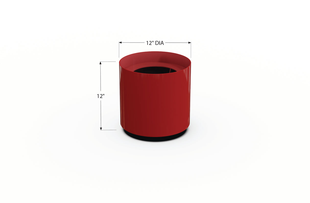 Aluminum Round Planter – 12" to 20" DIA