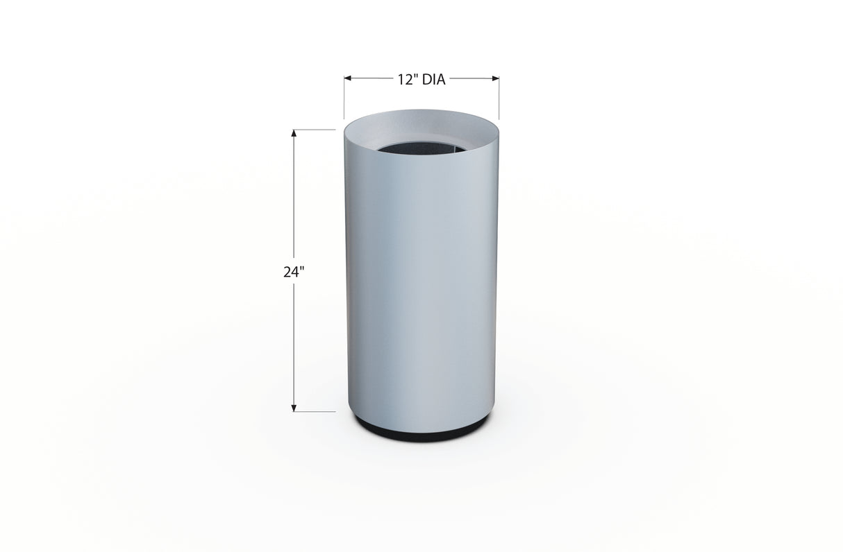 Aluminum Round Planter – 12" to 20" DIA