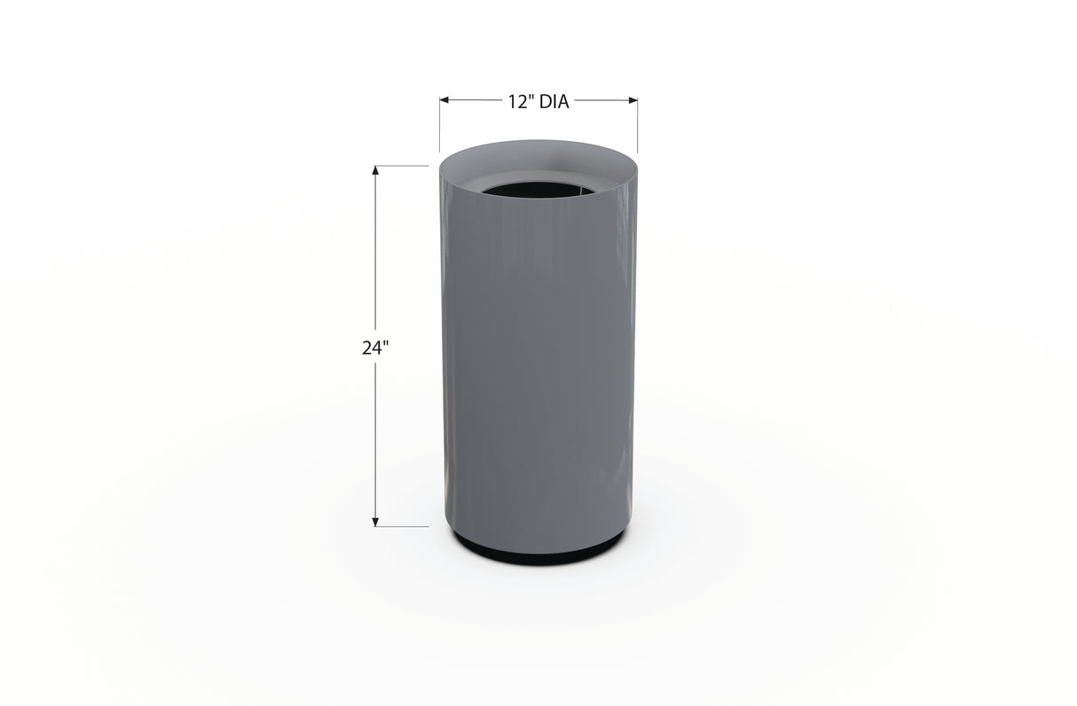 Aluminum Round Planter – 12" to 20" DIA