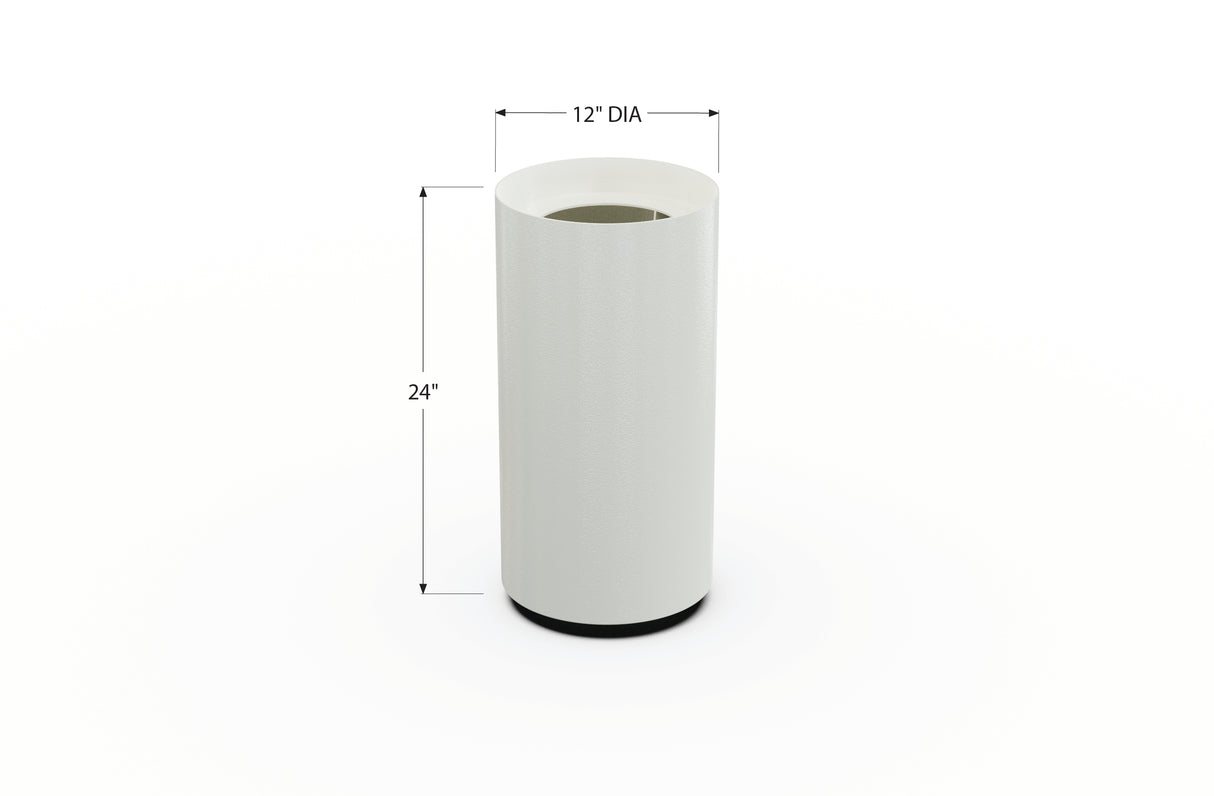 Aluminum Round Planter – 12" to 20" DIA