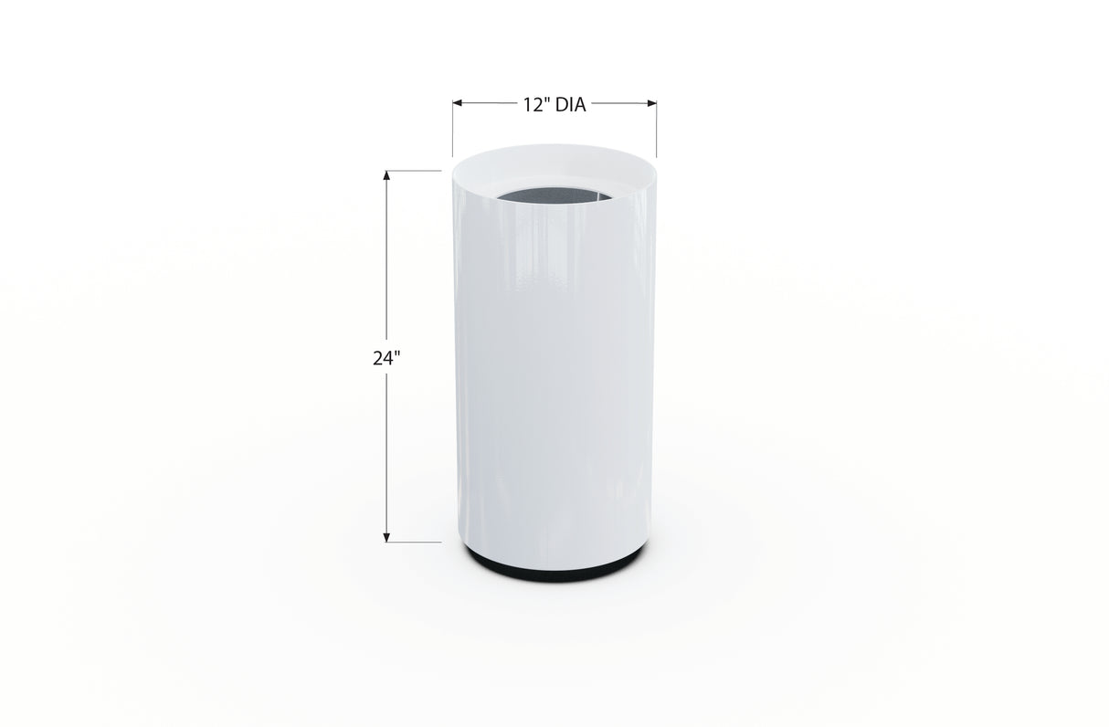 Aluminum Round Planter – 12" to 20" DIA