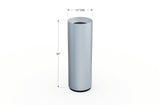 Aluminum Round Planter – 12" to 20" DIA