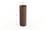 Aluminum Round Planter – 12" to 20" DIA
