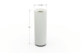 Aluminum Round Planter – 12" to 20" DIA