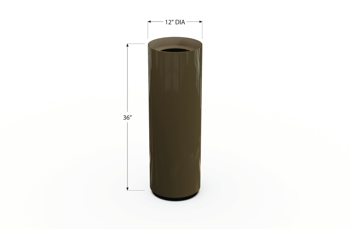 Aluminum Round Planter – 12" to 20" DIA