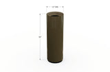 Aluminum Round Planter – 12" to 20" DIA