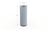 Aluminum Round Planter – 12" to 20" DIA