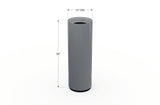 Aluminum Round Planter – 12" to 20" DIA