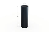 Aluminum Round Planter – 12" to 20" DIA