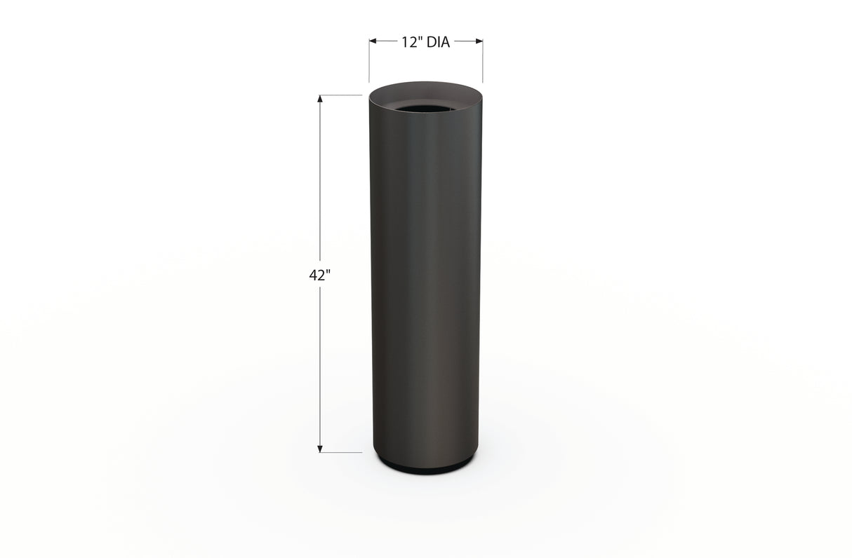 Aluminum Round Planter – 12" to 20" DIA