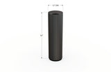 Aluminum Round Planter – 12" to 20" DIA