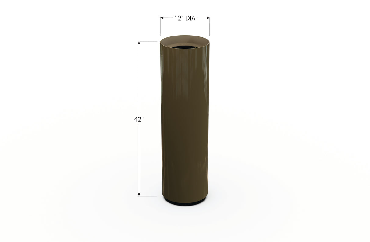 Aluminum Round Planter – 12" to 20" DIA