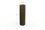 Aluminum Round Planter – 12" to 20" DIA