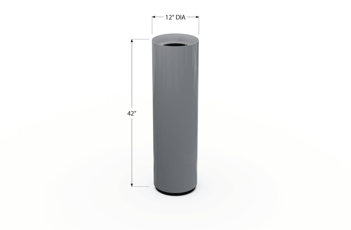 Aluminum Round Planter – 12" to 20" DIA