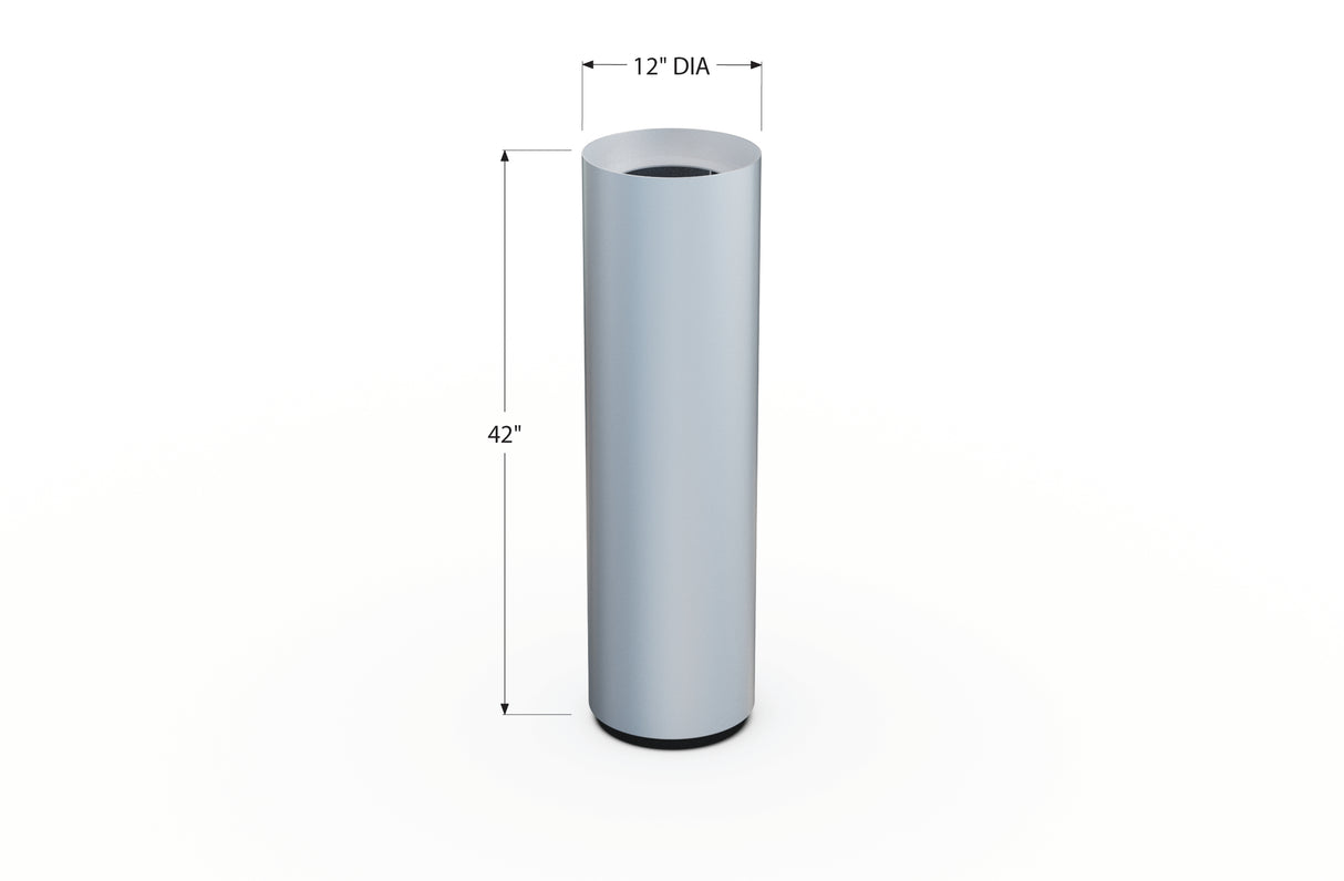 Aluminum Round Planter – 12" to 20" DIA