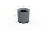 Aluminum Round Planter - Plantercraft