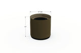 Aluminum Round Planter - Plantercraft