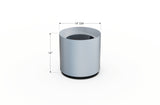 Aluminum Round Planter – 12" to 20" DIA
