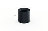Aluminum Round Planter – 12" to 20" DIA