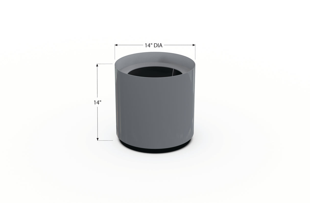 Aluminum Round Planter – 12" to 20" DIA