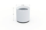 Aluminum Round Planter - Plantercraft