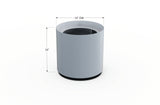 Aluminum Round Planter – 12" to 20" DIA
