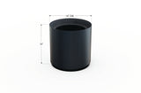 Aluminum Round Planter – 12" to 20" DIA