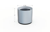 Aluminum Round Planter – 12" to 20" DIA
